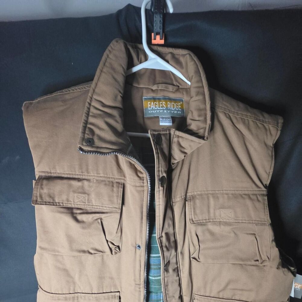 Unknown-london Men's Brown and Tan Gilet